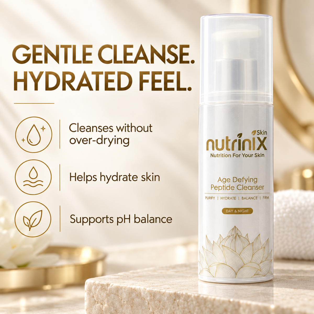 Age Defying Peptide Cleanser